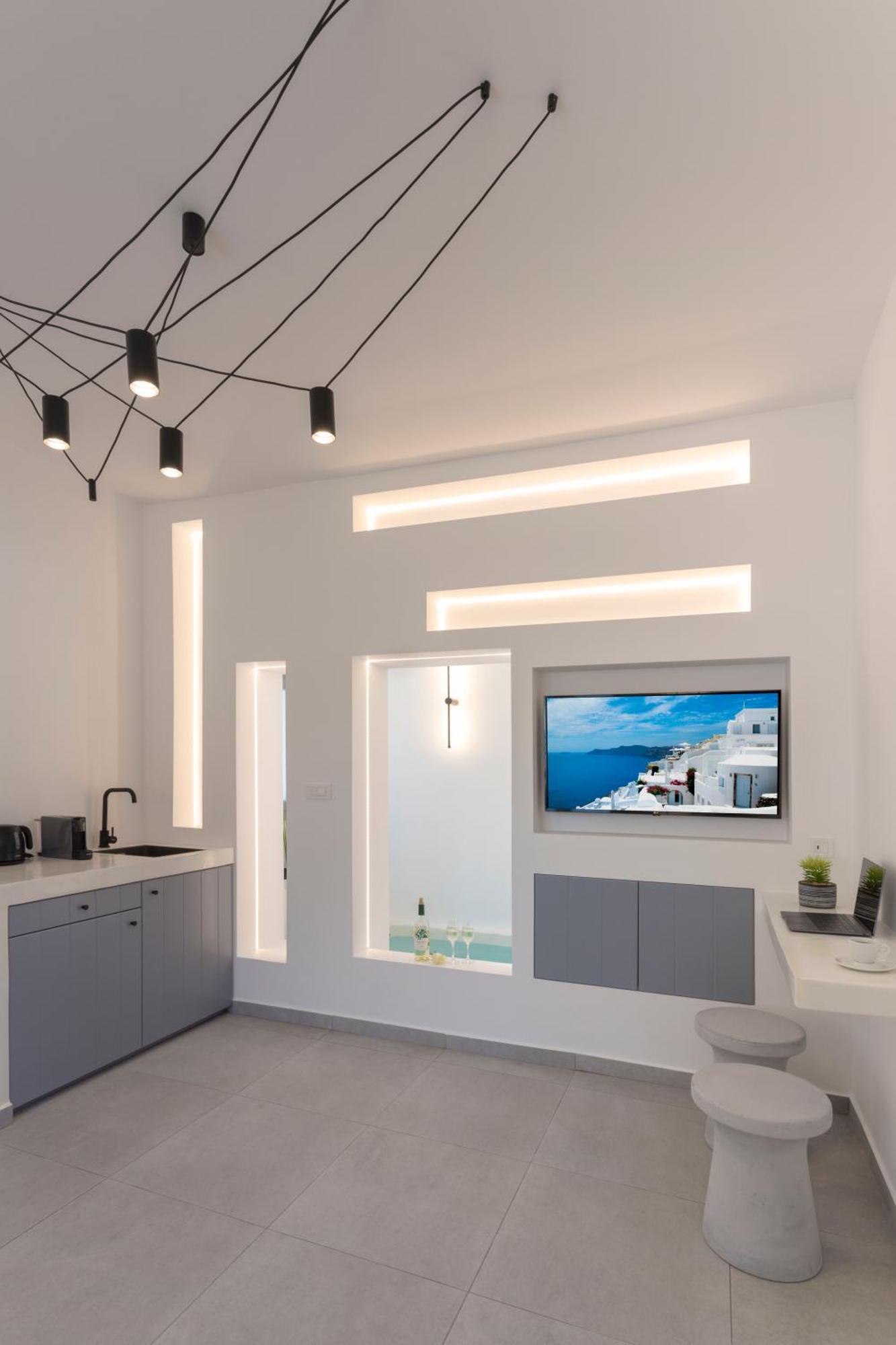 Linea Luxury Suites Fira  Ngoại thất bức ảnh